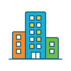 corporation color icon